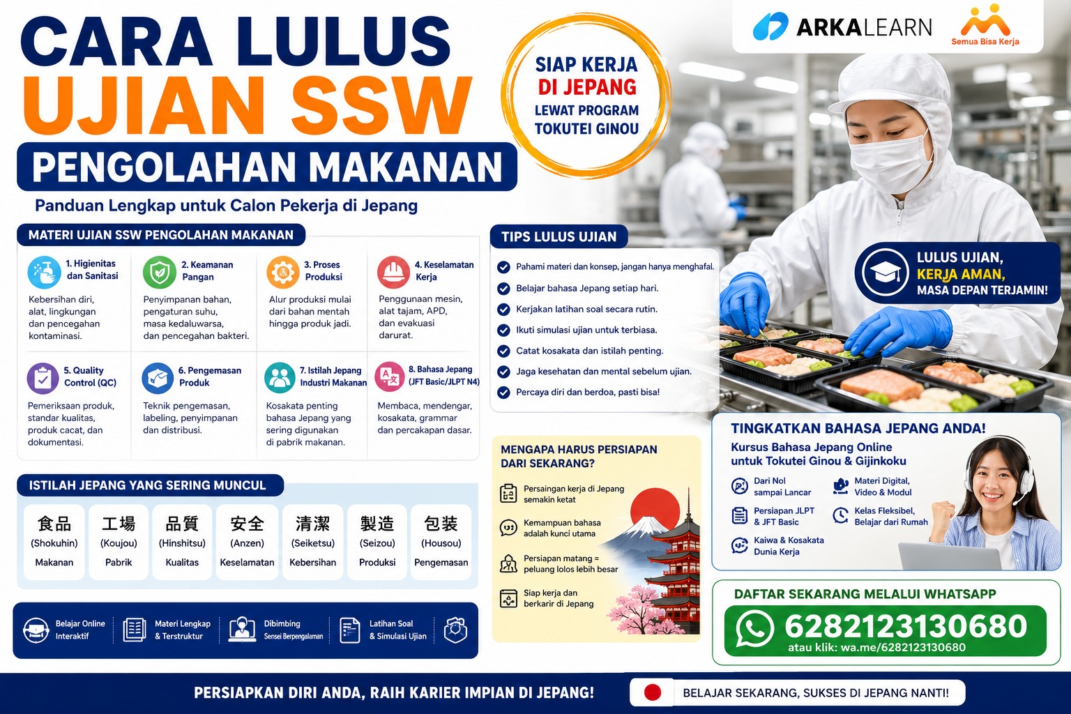  Cara Lulus Ujian SSW Pengolahan Makanan  Panduan Lengkap 2026